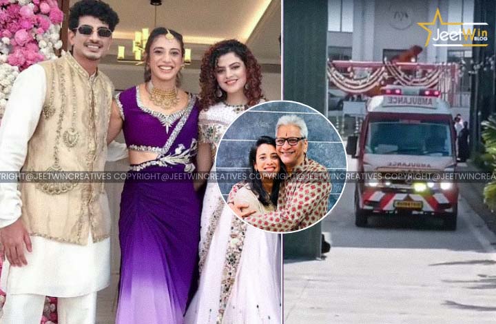 Tėvas patyrė širdies smūgį Smriti Mandhana vestuvių dieną